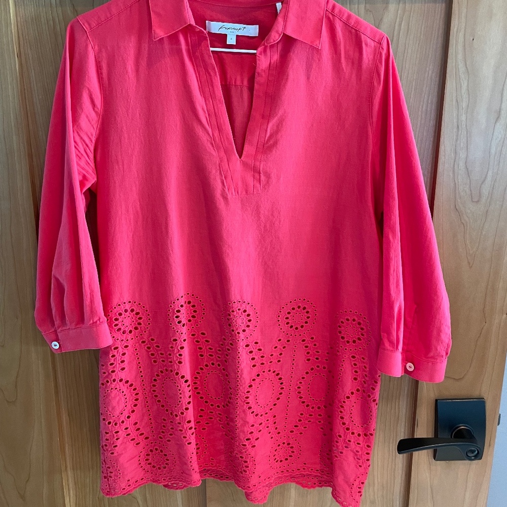 Foxcroft Tunic 3/4 Sleeve